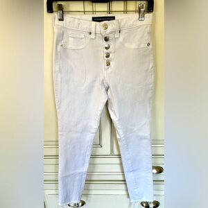 Veronica Beard, Debbie 10in  skinny jeans, size 24, white